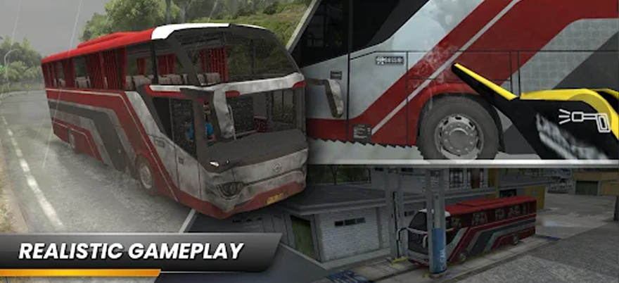 Bus Simulator Indonesia Mod Apk Realistic Gameplay