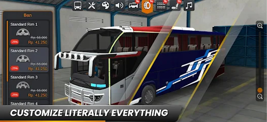 Bus Simulator Indonesia Mod Apk - Costumize Your Bus