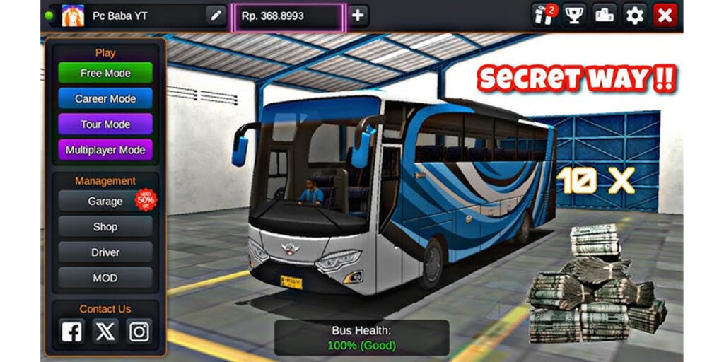 Bus Simulator Indonesia Mod Apk Slider