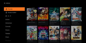 Crunchyroll Mod Apk Slider