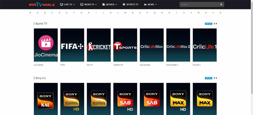 MHDTVWORLD Apk Streaming With HD Quality