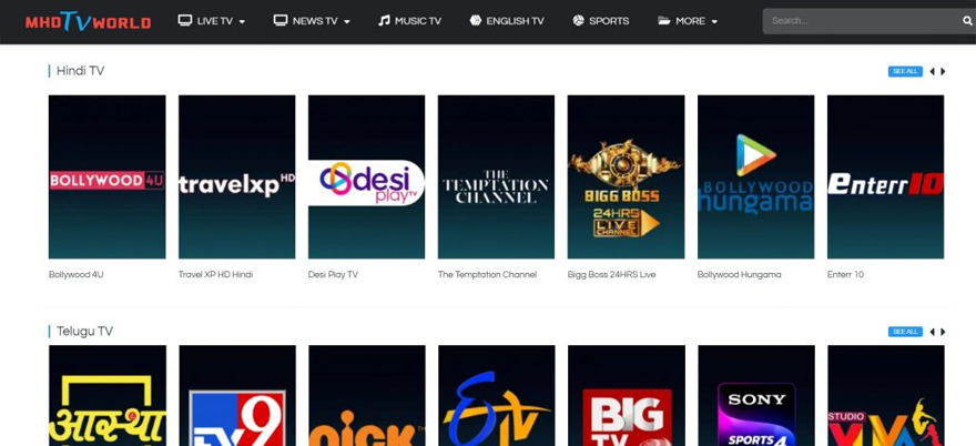 MHDTVWORLD Apk With More Channel to Watch