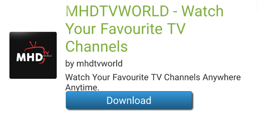 MHDTVWORLD Apk - Watch Your Favourite TV