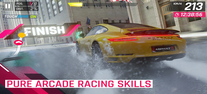 Asphalt 9 Mod APK Pure Arcade Racing Skills