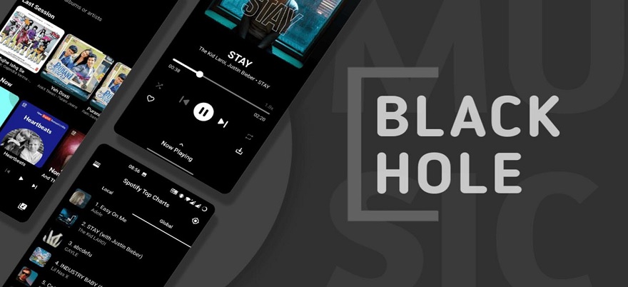 Streaming Music With Blackhole APK 