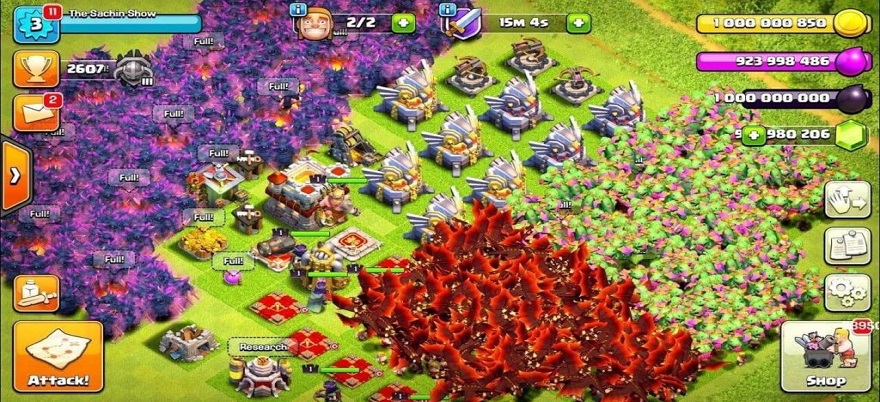 Clash of Clans Mod APK With Hack 99999999 