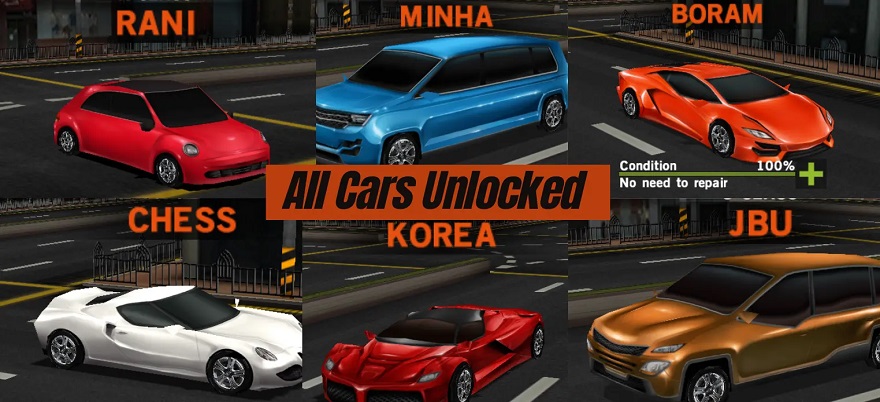 Dr Driving Mod APK Unlocked Cars