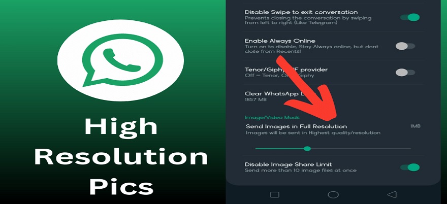 GB WhatsApp With High Resolution Pics Feature