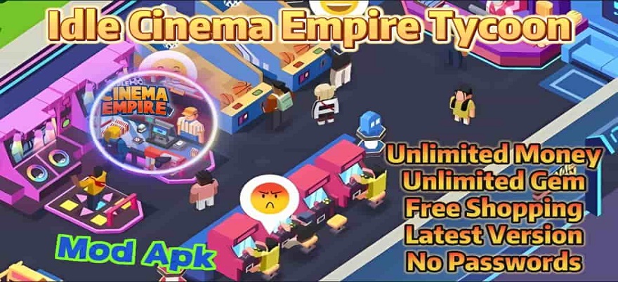 Idle Cinema Empire Mod APK Unlimited Money Feature