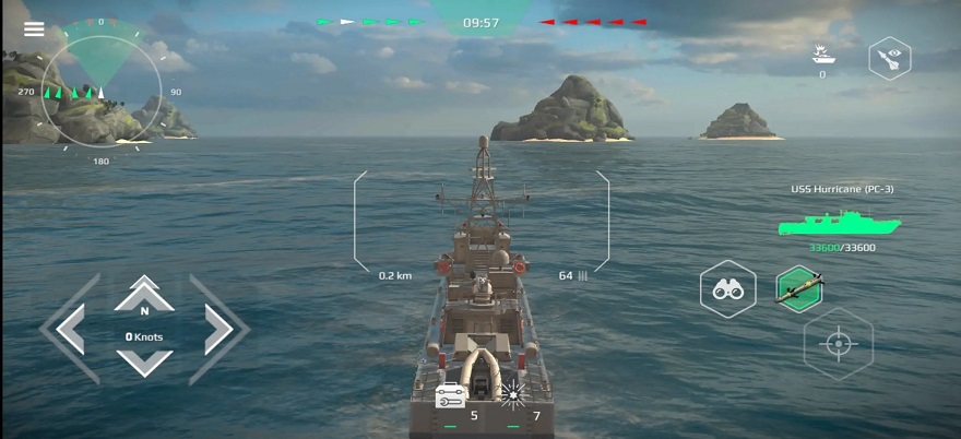 Modern Warships Mod APK Gameplay