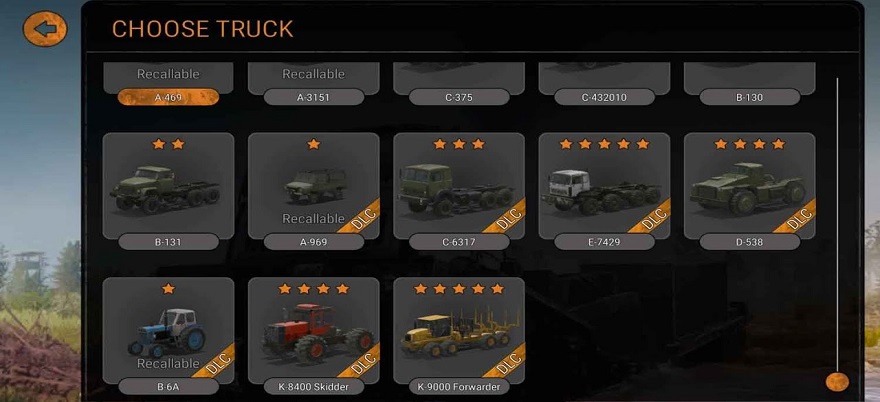 MudRunner Mod APK Unlock All Trucks