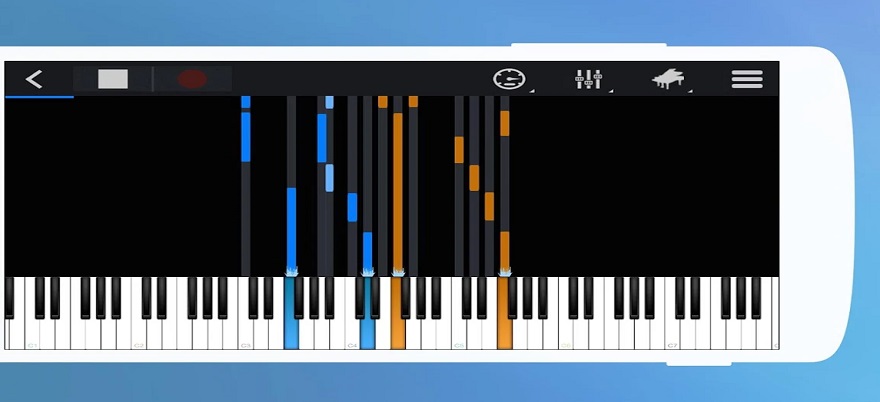 Perfect Piano Mod APK with Bubble and Waterfall Modes