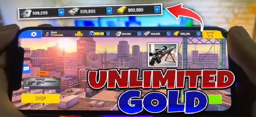 Pure Sniper Mod APK Unlimited Money & Gold