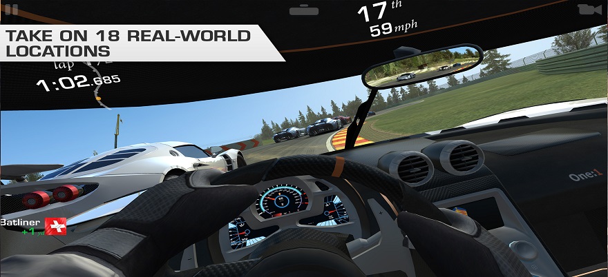 Real Racing 3 Mod APK Cabin View