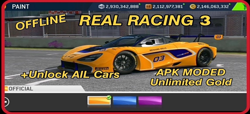 Real Racing 3 Mod APK Unlimited Money