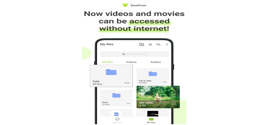 Savefrom Helper APK - Save Video Anytime