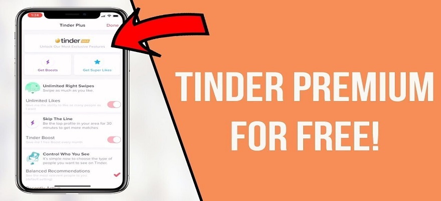 Tinder App With Mod Premium Feature