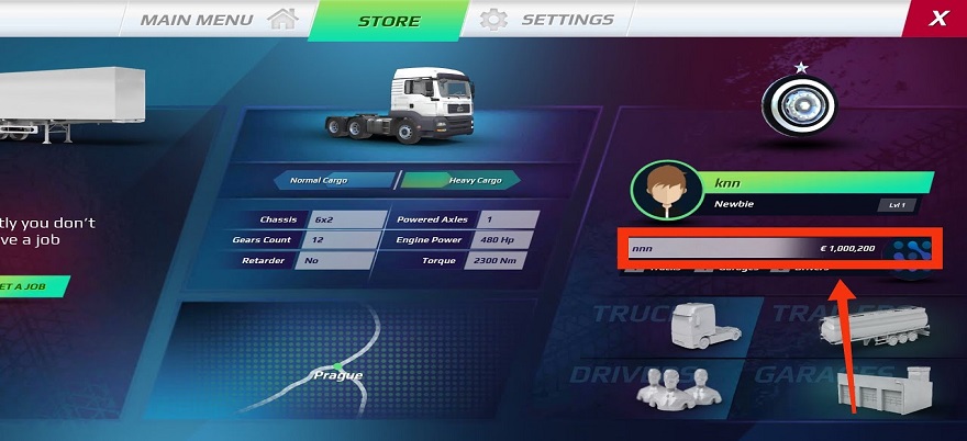 Truckers of Europe 3 Mod APK Unlimited Money Level Max