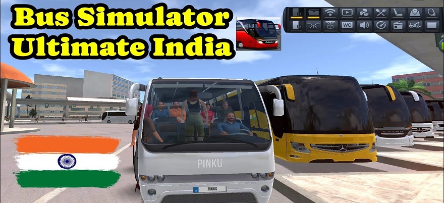 Bus Simulator Ultimate Mod APK India Map