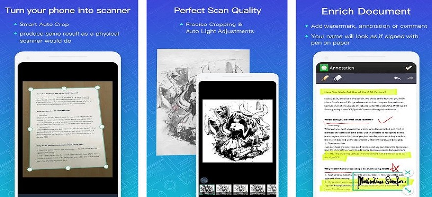 Cool Features of CamScanner Mod APK