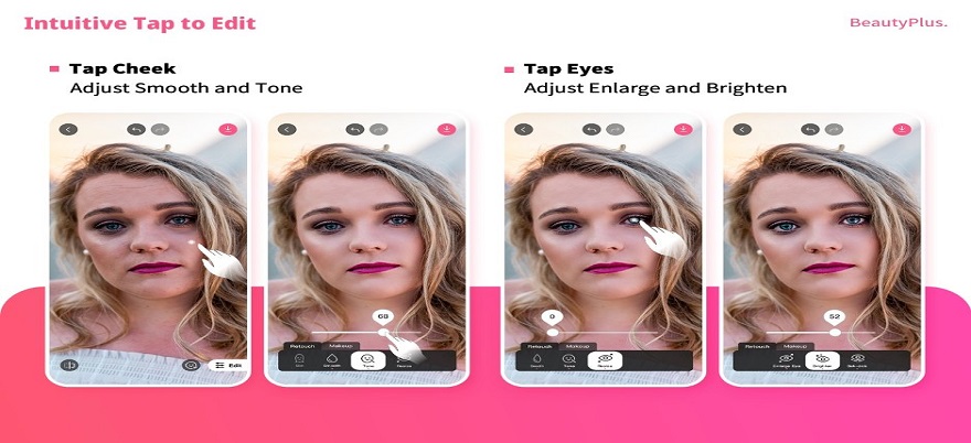 Meitu Mod APK Intuitive Photo Editing