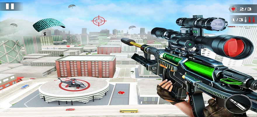 Sniper 3D Mod APK PVP Mode