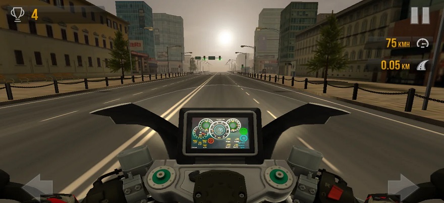 Traffic Rider Mod APK Gameplay 