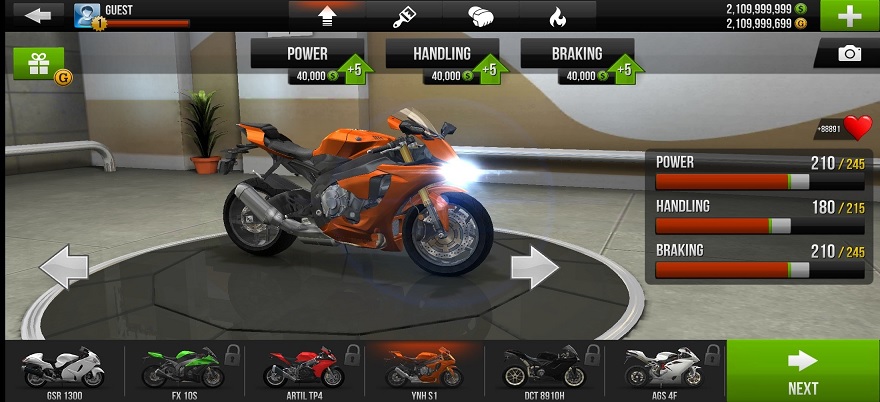 Challenging Street Racing with Traffic Rider Mod APK