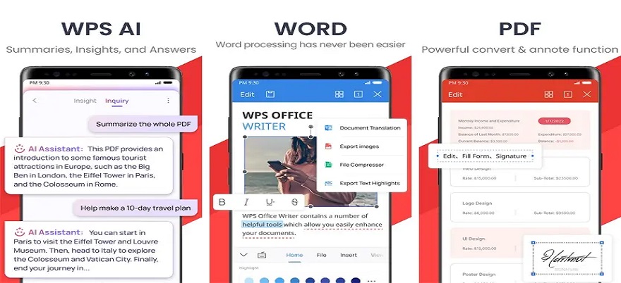 WPS Office Mod APK Features