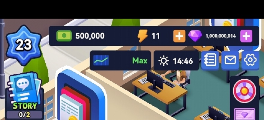 Idle Office Tycoon Mod APK Unlimited Money